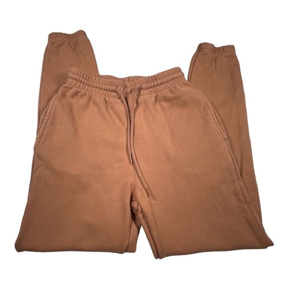 Thakoon Sweatpants Small Lightweight Brushed Camel Jogger - Picture 4 of 6